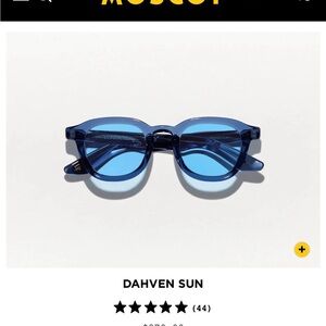 MOSCOT Dahven Sun Eyewear in Sapphire